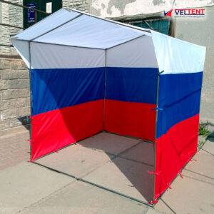 Тент торговой палатки "Триколор" 2х2 м